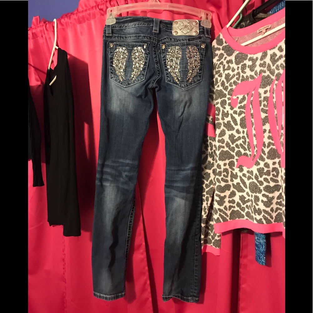 Miss Me skinny jeans size 25.